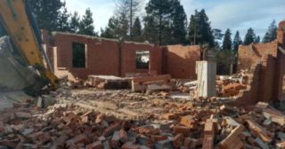 Демонтаж 1 этажного дома Ивантеевка, цена от 1635 руб.