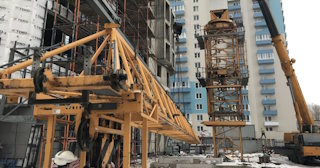 Демонтаж башенного крана в Ивантеевке - услуги по демонтажу от Сварной-Внт от 1583 руб.