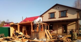 Демонтаж частных домов Ивантеевка, цена от 1635 руб.
